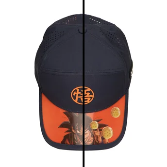 Šiltovky zaoblená tmavomodrá nastaviteľný pásik Son Goku DBZ10 GOK Dragon Ball Son Goku Dragon Ball Capslab