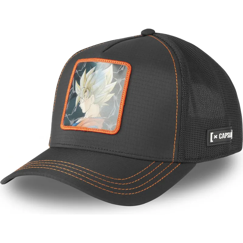 siltovka-zaoblena-cierna-snapback-dbs7-ssj-son-goku-dragon-ball-capslab