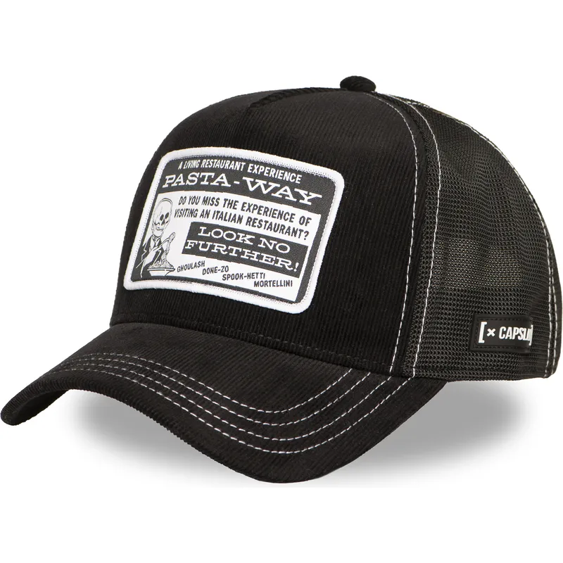 cap-zaoblena-black-snapback-pasta-way-beetlejuice-capslab