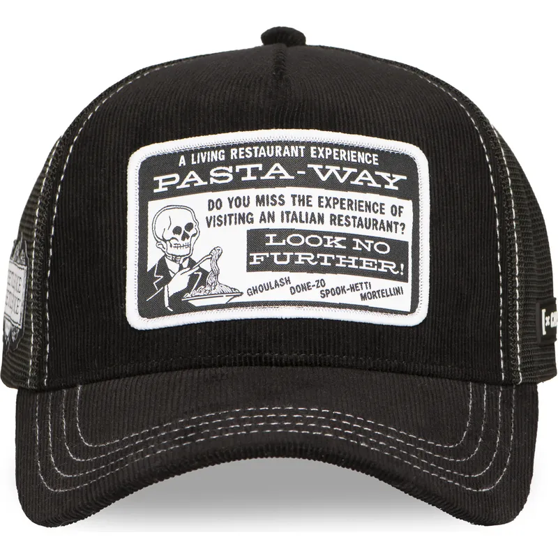 cap-zaoblena-black-snapback-pasta-way-beetlejuice-capslab