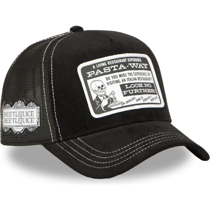 siltovka-zaoblena-cierna-snapback-btj-pas-pasta-way-beetlejuice-capslab