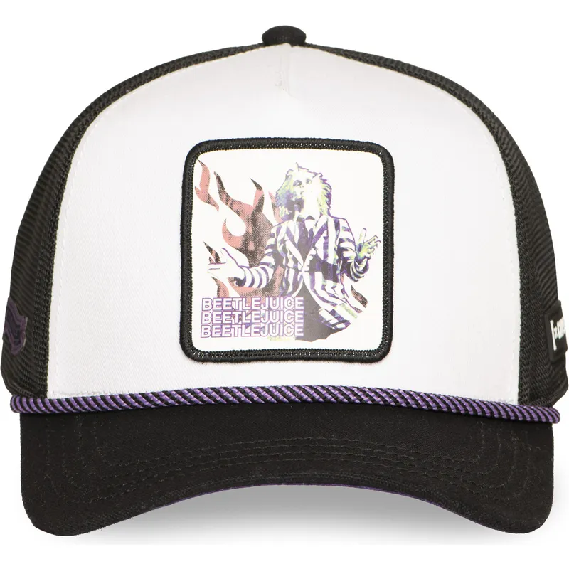 siltovka-zaoblena-cierna-snapback-btj-bee-beetlejuice-capslab