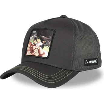 Šiltovky zaoblená kamionista sivá snapback Titán Útočný Titán Attack On Titan Capslab