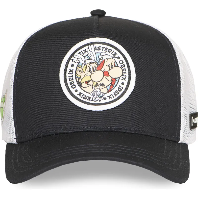 siltovka-zaoblena-cierna-snapback-obelix-e-idefix-ast2-crw-asterix-capslab