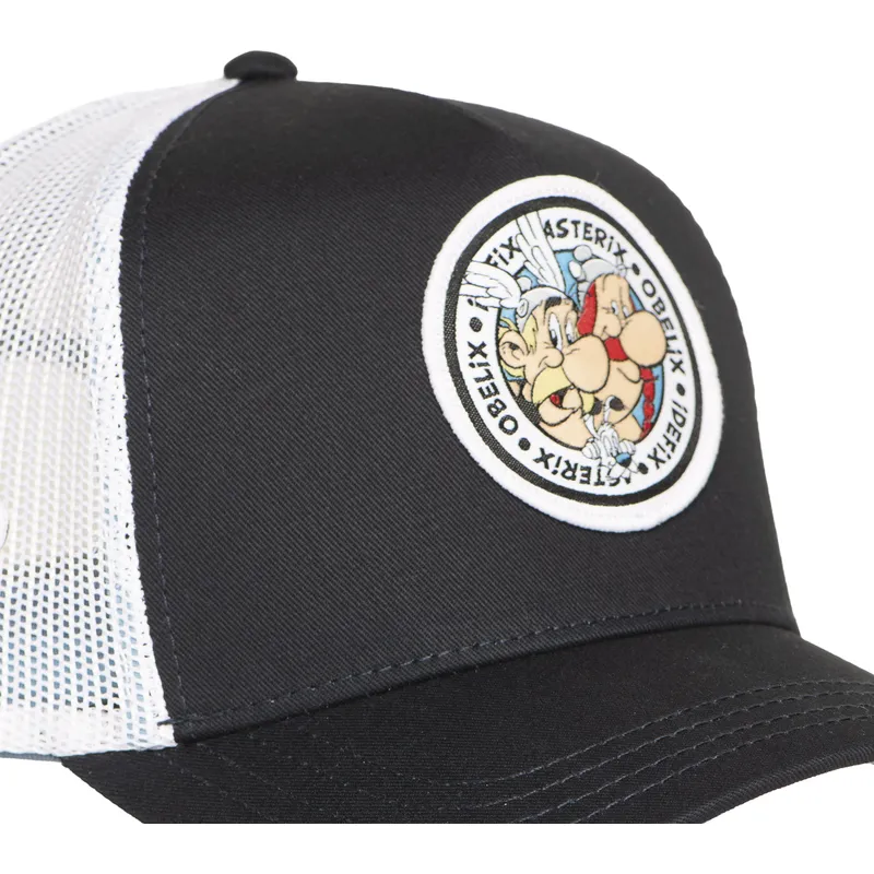 siltovka-zaoblena-cierna-snapback-obelix-e-idefix-ast2-crw-asterix-capslab