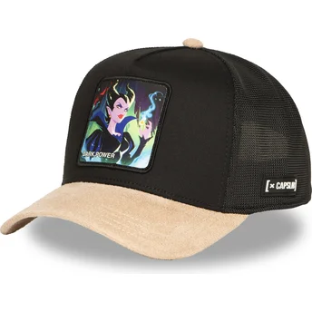 Cap zaoblená black snapback Maleficent Disney Capslab
