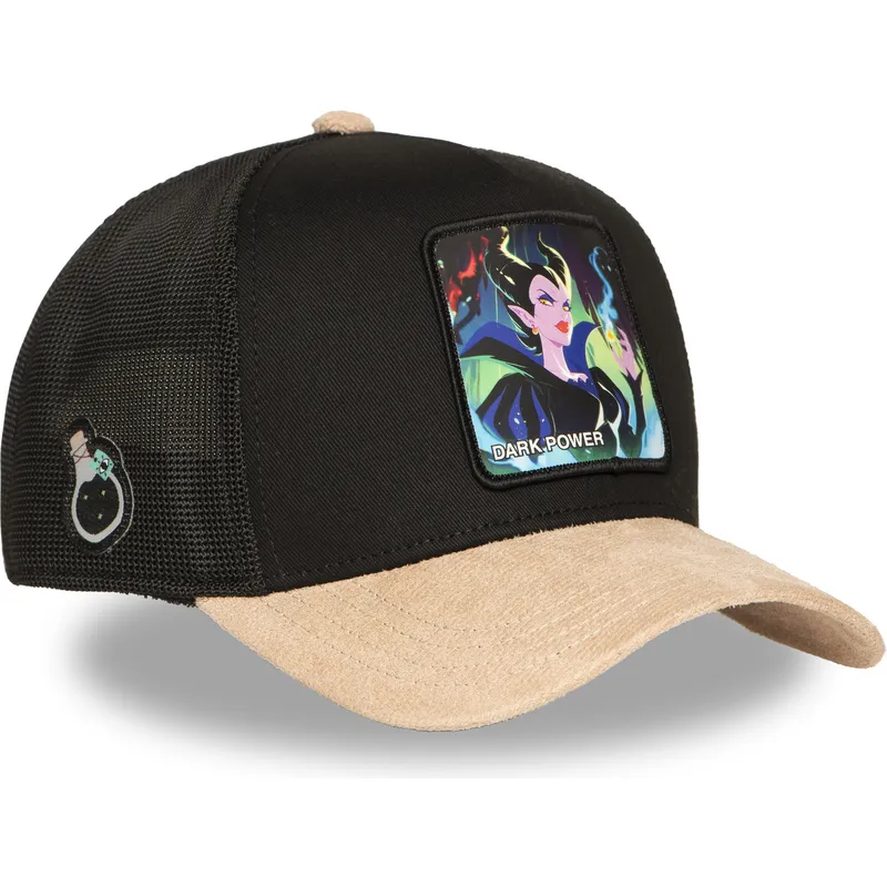 cap-zaoblena-black-snapback-maleficent-disney-capslab