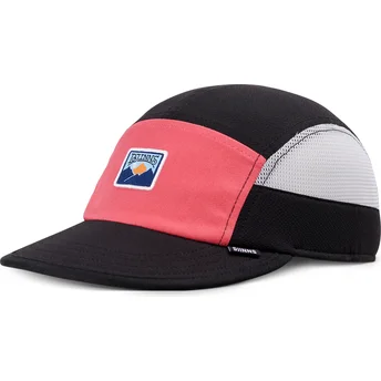 Djinns Curved Brim Seersoftmesh Soft FC Black Adjustable Cap