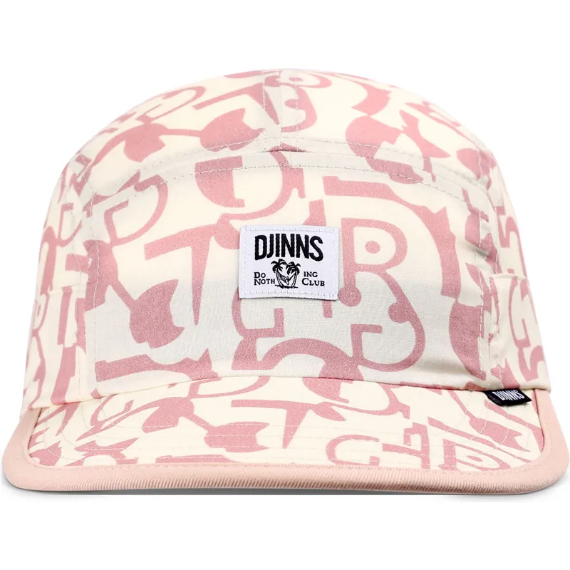 siltovky-zaoblena-bezova-snapback-rosa-simple-aztek-soft-fc-djinns
