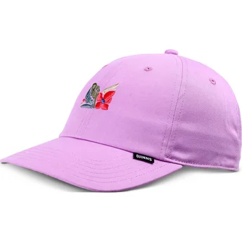 Gorra curva violeta ajustable M-Flowers de Djinns