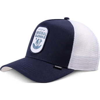 Gorra trucker azul marino y blanca Original HFT de Djinns