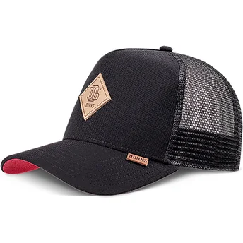 Gorra trucker negra Plainlace HFT de Djinns