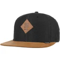 siltovka-rovna-cierna-snapback-honey-knit-djinns