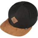 siltovka-rovna-cierna-snapback-honey-knit-djinns