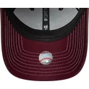 gorra-curva-granate-ajustable-9forty-topstitch-pu-de-new-york-yankees-mlb-de-new-era