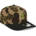 verstellbare-kappe-mit-gebogenem-schirm-im-camouflage-design-19twenty-brushed-cotton-three-looms-duck-der-los-angeles-dodgers-ml