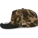verstellbare-gebogene-tarnkappe-19twenty-aus-gebursteter-baumwolle-three-looms-duck-der-new-york-yankees-mlb-von-new-era