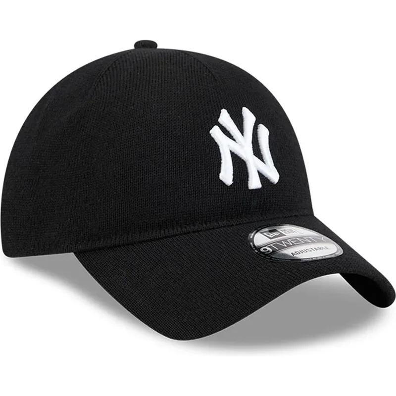 siltovky-zaoblena-cierna-nastavitelny-pasik-9twenty-merino-wool-yarn-new-york-yankees-mlb-new-era