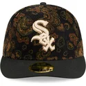 siltovky-zaoblena-cierna-upraveny-59fifty-low-profile-floral-cord-three-looms-printed-corduroy-chicago-white-sox-mlb-new-era