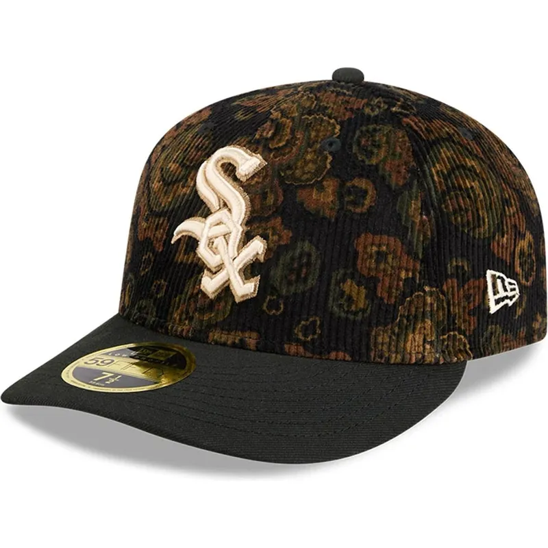 siltovka-zaoblena-cierna-upravena-59fifty-low-profile-floral-cord-three-looms-printed-corduroy-chicago-white-sox-mlb-new-era siltovka-zaoblena-cierna-upravena-59fifty-low-profile-floral-cord-three-looms-printed-corduroy-chicago-white-sox-mlb-new-era