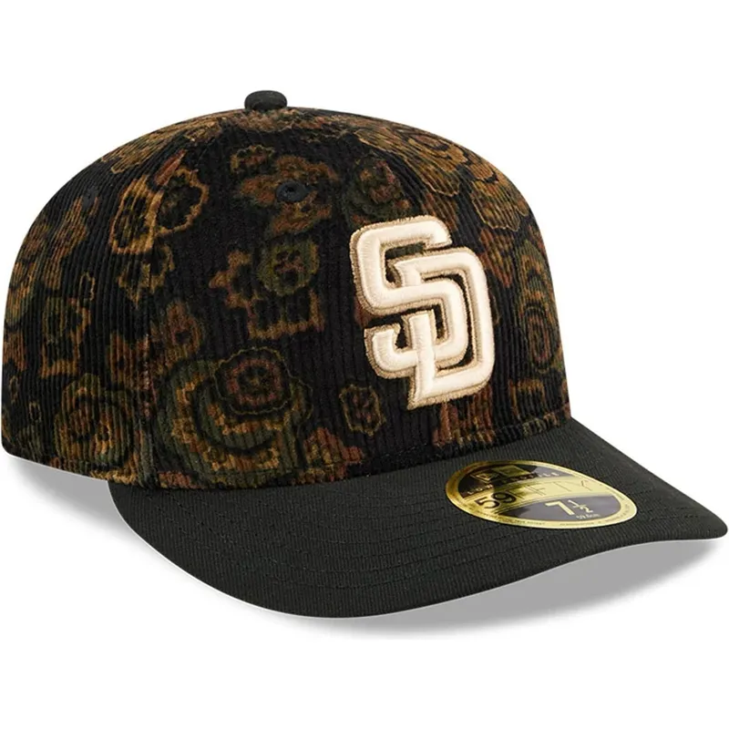 siltovka-zaoblena-cierna-upravena-59fifty-low-profile-floral-cord-three-looms-printed-corduroy-san-diego-padres-mlb-new-era siltovka-zaoblena-cierna-upravena-59fifty-low-profile-floral-cord-three-looms-printed-corduroy-san-diego-padres-mlb-new-era