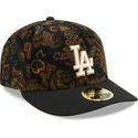 cap-zaoblena-black-ajustada-59fifty-low-profile-floral-cord-three-looms-printed-corduroy-los-angeles-dodgers-mlb-new-era