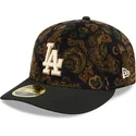 cap-zaoblena-black-ajustada-59fifty-low-profile-floral-cord-three-looms-printed-corduroy-los-angeles-dodgers-mlb-new-era