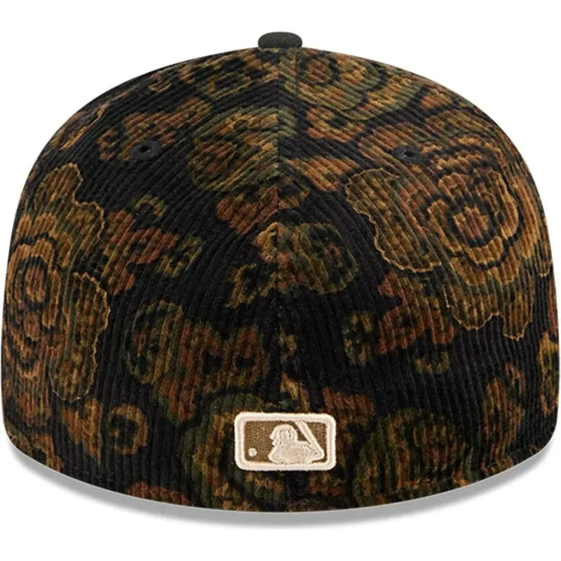 cap-zaoblena-black-ajustada-59fifty-low-profile-floral-cord-three-looms-printed-corduroy-boston-red-sox-mlb-new-era