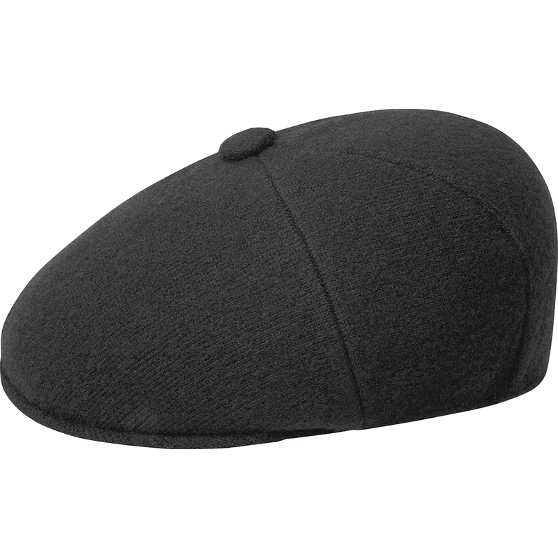boina-negra-wool-panel-575-black-de-kangol