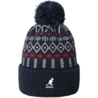 Čiapky ježko tmavomodrá Holiday Dk Blue Kangol