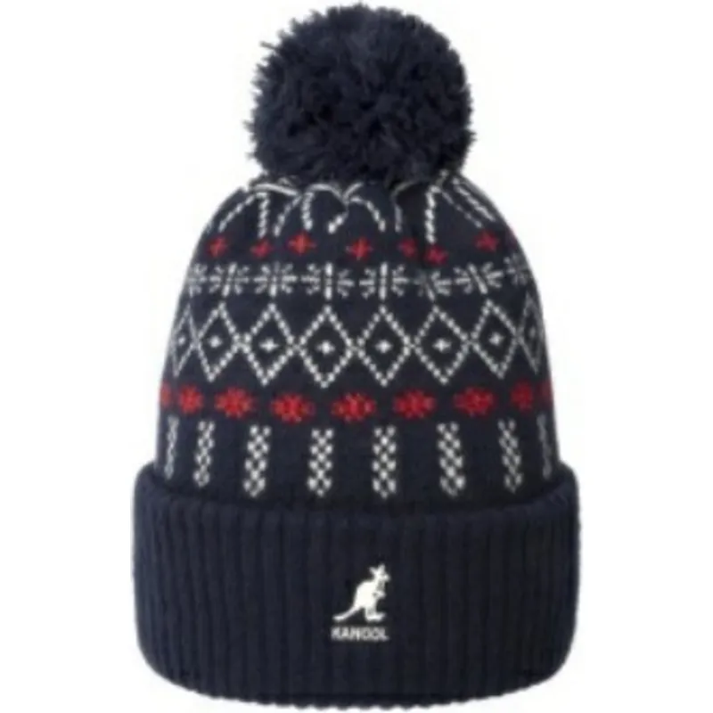 kangol-holiday-dk-blue-navy-blue-beanie-with-pompom