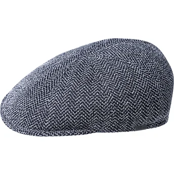 Pattern Flexfit Marled Navy Kappe in Marineblau von Kangol