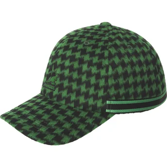 Gorra curva verde ajustable Block Zig Baseball Green de Kangol