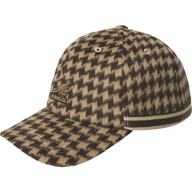 cap-zaoblena-brown-adjustable-strap-kangol