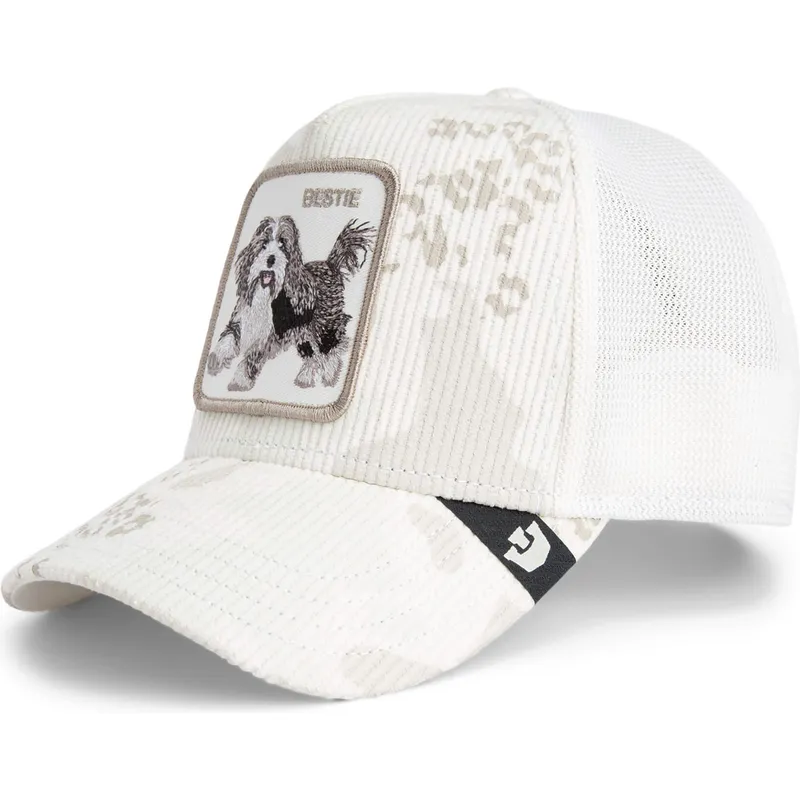 siltovky-zaoblena-kamionista-biely-snapback-perro-bestie-corduroy-camo-the-farm-the-farm-de-goorin-bros