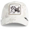 weisse-trucker-cap-hund-bestie-corduroy-camo-the-farm-von-goorin-bros