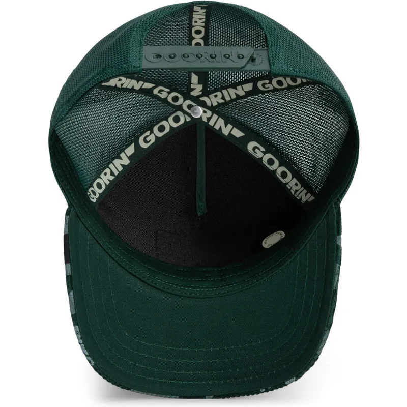 siltovka-zaoblena-zelena-snapback-lucky-duck-corduroy-camo-the-farm-goorin-bros