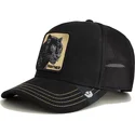 gorra-trucker-negra-pantera-panther-golden-suede-the-farm-de-goorin-bros