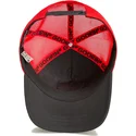 gorra-trucker-roja-y-negra-bufalo-ruthless-buffalo-suede-the-farm-de-goorin-bros