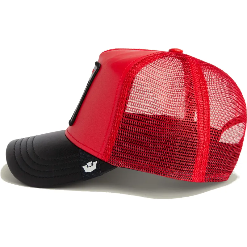 siltovka-zaoblena-cervena-snapback-misfit-courtside-the-farm-goorin-bros