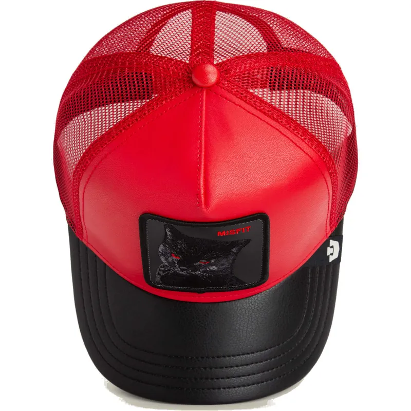 siltovka-zaoblena-cervena-snapback-misfit-courtside-the-farm-goorin-bros