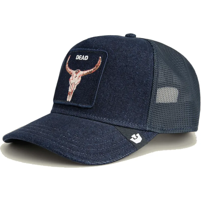 siltovka-zaoblena-tmavomodra-snapback-dead-denim-the-farm-goorin-bros