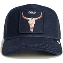 gorra-trucker-azul-marino-buey-dead-denim-the-farm-de-goorin-bros