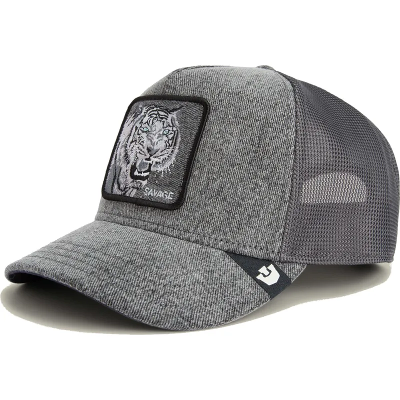 trucker-cap-grau-tiger-savage-denim-the-farm-von-goorin-bros