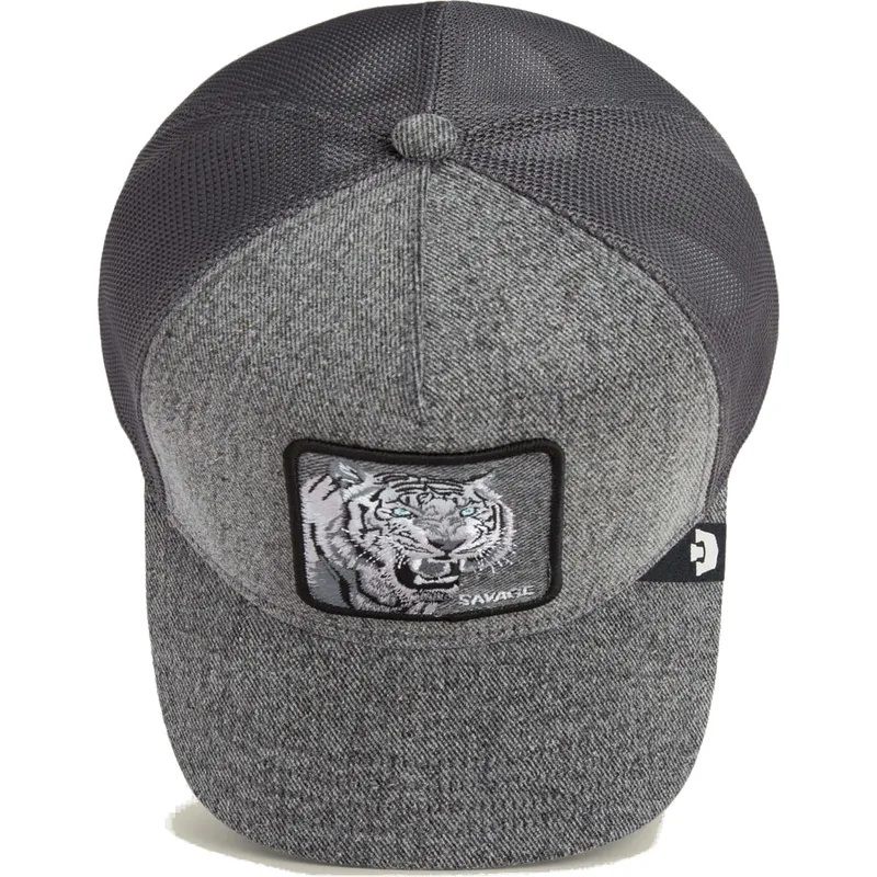 siltovka-zaoblena-siva-snapback-savage-denim-the-farm-goorin-bros