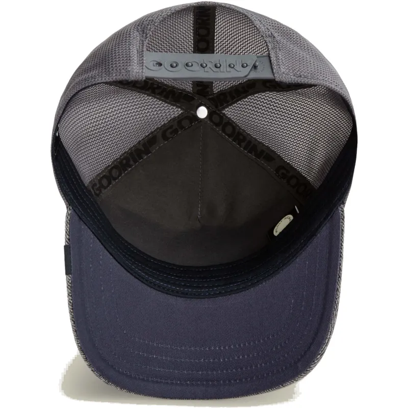 siltovka-zaoblena-siva-snapback-savage-denim-the-farm-goorin-bros