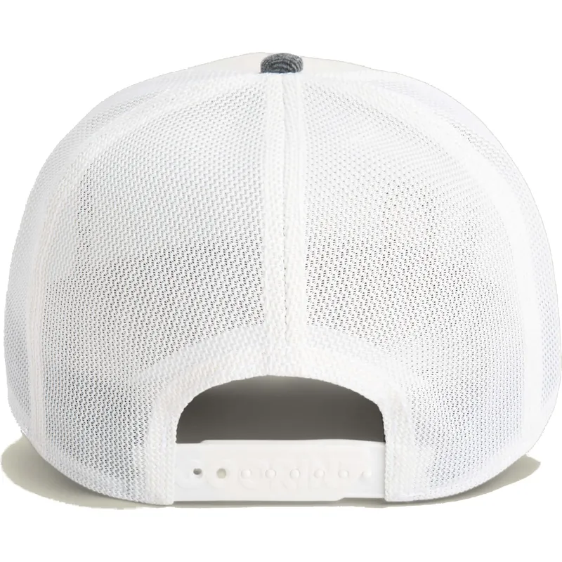 trucker-cap-weiss-und-grau-hund-rottweiler-bad-boy-denim-the-farm-von-goorin-bros