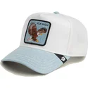 gorra-trucker-blanca-y-azul-aguila-fly-high-denim-the-farm-de-goorin-bros