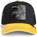 gorra-trucker-negra-y-amarilla-escorpion-deadly-sport-the-farm-de-goorin-bros