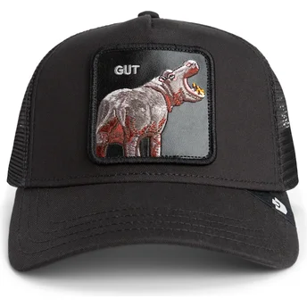 Goorin Bros. Hippopotamus Gut Hippo Sport The Farm Black Trucker Hat